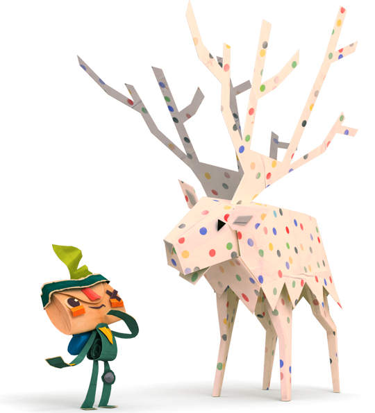 PS VITA《Tearaway》紙張世界 需要你的神之指幫忙 (戳) PS VITA《Tearaway》紙張世界 需要你的神之指幫忙 (戳)