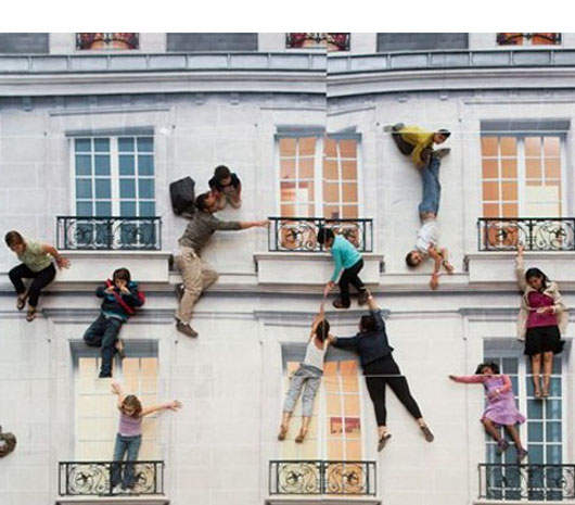 《鏡子的錯覺》你們為什麼都掛在窗外？！