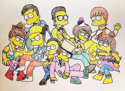 2NE1~GD~TOP辛普森化~設計師好有才華 2NE1~GD~TOP辛普森化~設計師好有才華