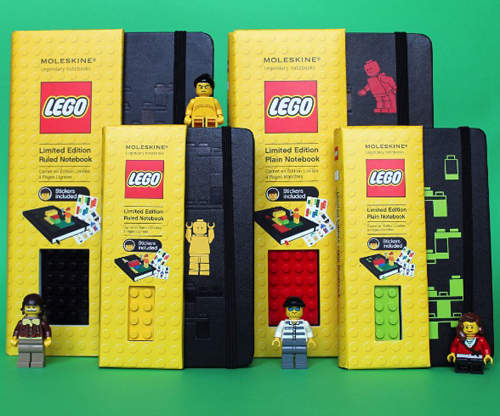 《LEGO限定款筆記本》樂高積木可以直接拼在筆記本上!  《LEGO限定款筆記本》樂高積木可以直接拼在筆記本上!