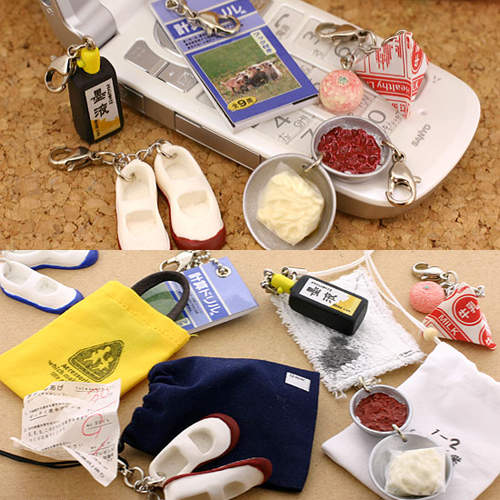 昭和味十足的手機吊飾～讓人懷念的小學時代♥