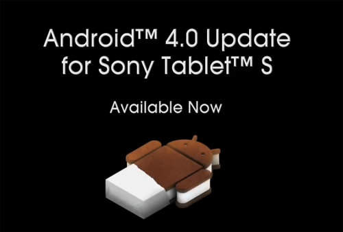 Sony Tablet S 準備好沒! 要來吃Android 4.0冰淇淋囉! Sony Tablet S 準備好沒! 要來吃Android 4.0冰淇淋囉!