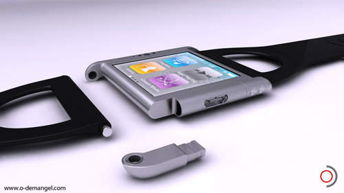 當iPhone轉角遇上iPod nano居然會生出....一隻哀鳳「手錶」！？