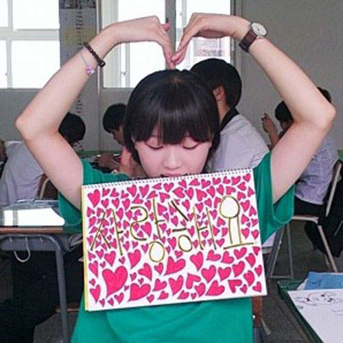 素描本大集氣 老師~對不起！我們愛你之班上大連署♡