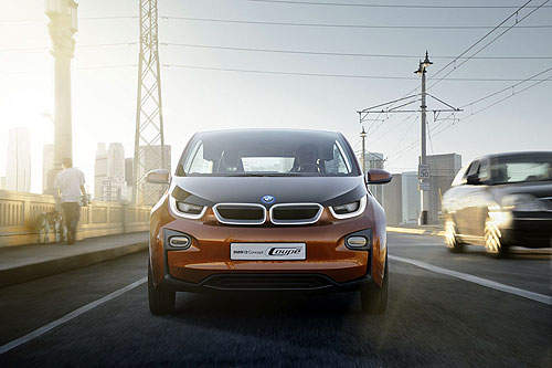 《BMW i3 Coupe概念車》少了兩個車門更帥氣～