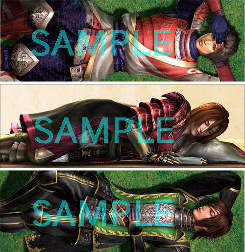 《戰國無雙抱枕》今晚要請哪位美男武將來陪伴♥ 《戰國無雙抱枕》今晚要請哪位美男武將來陪伴♥