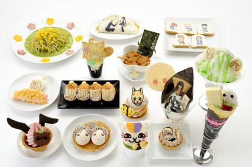 【乙女餐點】♥春天的主題動漫女孩祭典～好想吃喔！