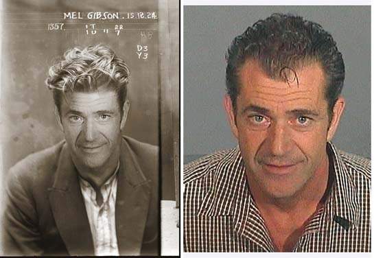 明星警局檔案照...如果他們是古人的話？