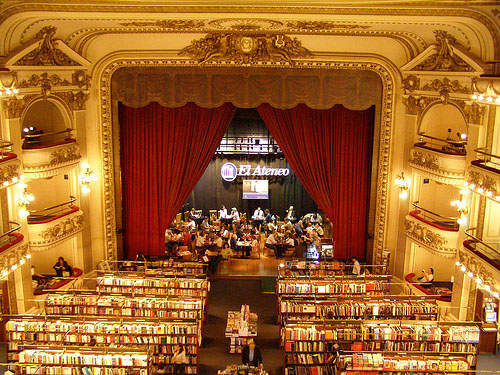 「El Ateneo」全世界第二美麗的書店