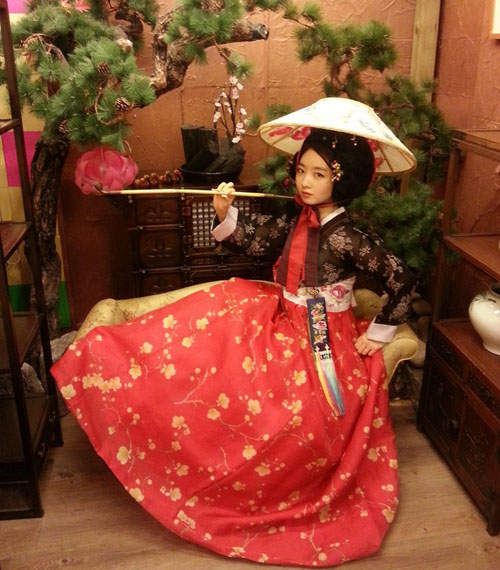 古色古香《古館韓服Cafe》~我想變成大長今