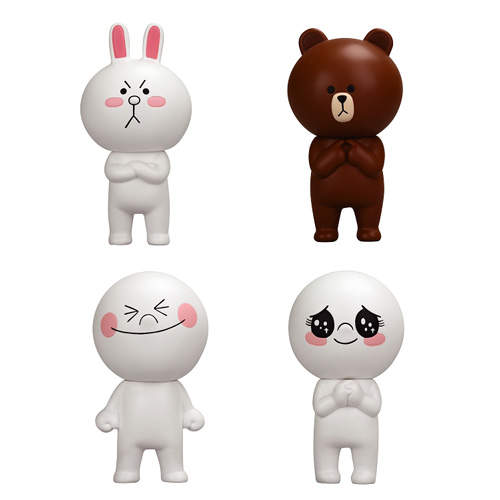 LINE 表情貼圖人物實體玩具化★超可愛的限定品~ LINE 表情貼圖人物實體玩具化★超可愛的限定品~