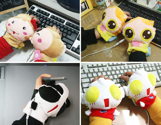 《暖暖USB手套》打著鍵盤手也熱呼呼的♥  《暖暖USB手套》打著鍵盤手也熱呼呼的♥