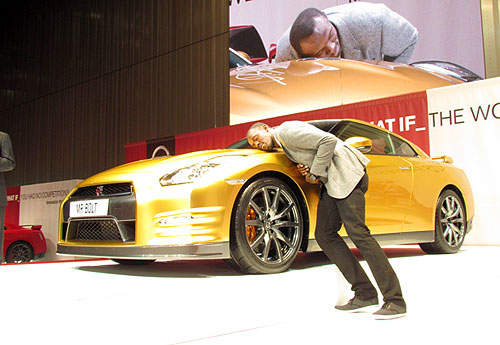 當《Nissan GT-R》遇上了全世界最會跑的男人...... 當《Nissan GT-R》遇上了全世界最會跑的男人......
