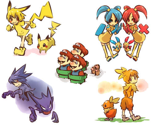 《神奇寶貝擬人萌化》一起收服他們～成為神奇寶貝大師吧～