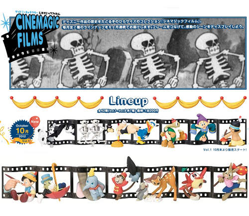 《迪士尼》動畫經典畫面變成扭蛋立體化♥