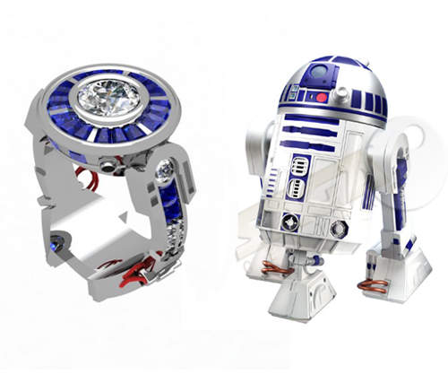 《R2-D2婚戒》星際大戰迷的求婚好幫手 《R2-D2婚戒》星際大戰迷的求婚好幫手