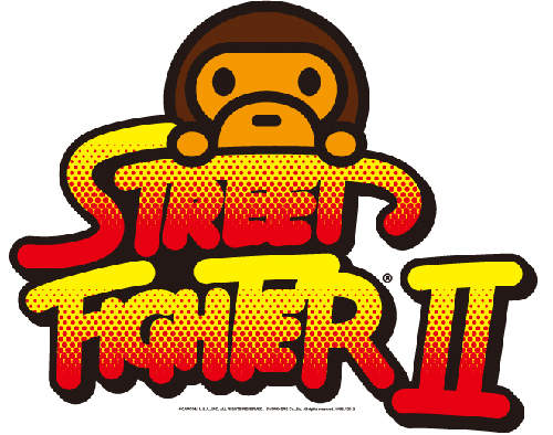 《A Bathing Ape x 快打旋風》經典角色猿化了呀～～（大笑）