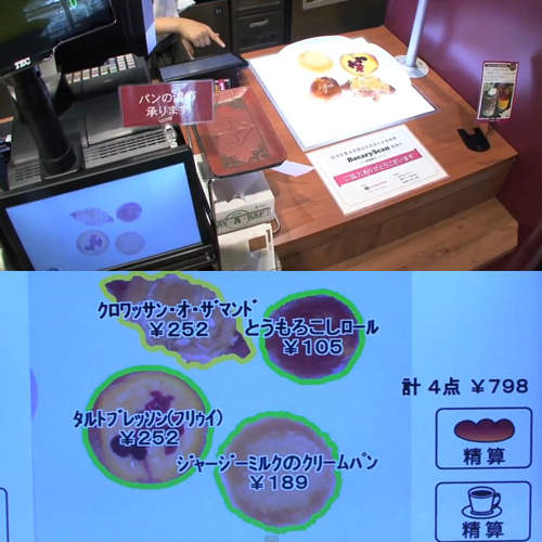 《辨認麵包機》快速幫你完成結帳動作! 《辨認麵包機》快速幫你完成結帳動作!