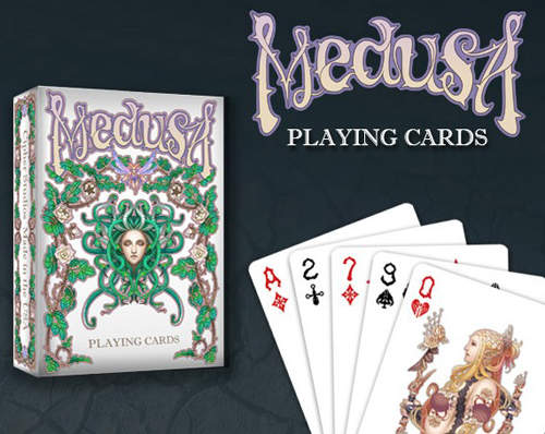 梅杜莎撲克牌 RPG設定感風格超強烈