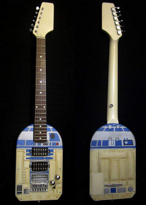 星際大戰《R2-D2吉他》誕生~~ 星際大戰《R2-D2吉他》誕生~~
