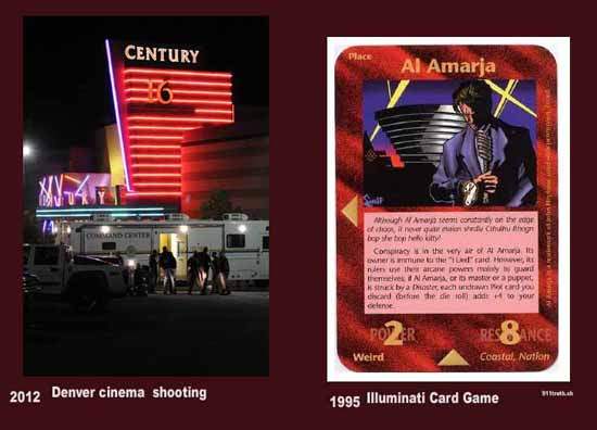 電影院槍擊案 是否也在《光明會卡片》 的預言中？！