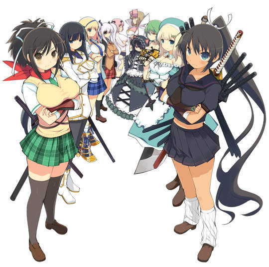 《閃亂神樂》PS VITA新作圖片搶先流出 一如往常的好胸♥ 《閃亂神樂》PS VITA新作圖片搶先流出 一如往常的好胸♥