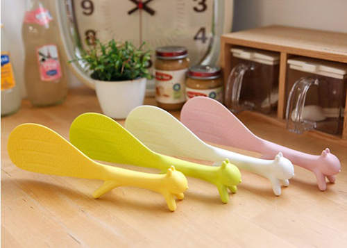 可愛的飯匙寶寶們~今天要用誰呢?>W< 可愛的飯匙寶寶們~今天要用誰呢?>W<