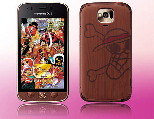 日本DoCoMo 限定《海賊王紀念手機》 海賊迷必敗的大好物吶 日本DoCoMo 限定《海賊王紀念手機》 海賊迷必敗的大好物吶
