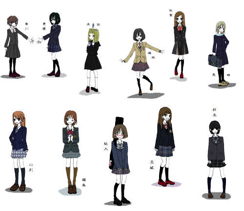 《47制服女子》集結日本47都道府縣的可愛制服妹～♥