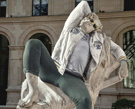 如果讓古典雕塑穿上新衣服~ 如果讓古典雕塑穿上新衣服~