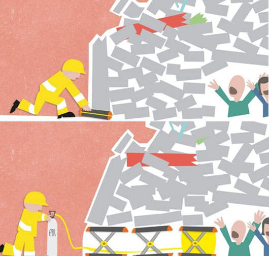 《救生隧道》家裡著火～它就要出動了