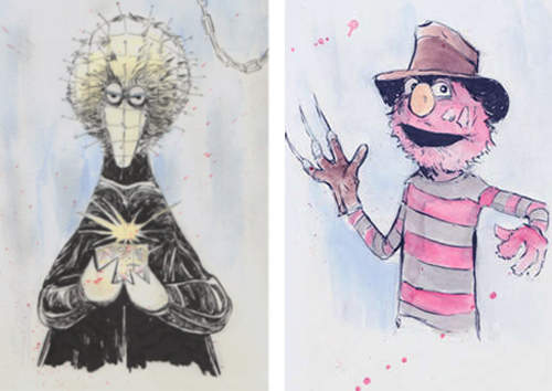 《虐殺系芝麻街角色》…小孩看到會怕怕吧…⊙▃⊙