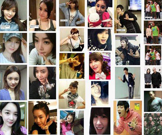 一個Pose的擺到底！照相同表情同姿勢的韓星們～