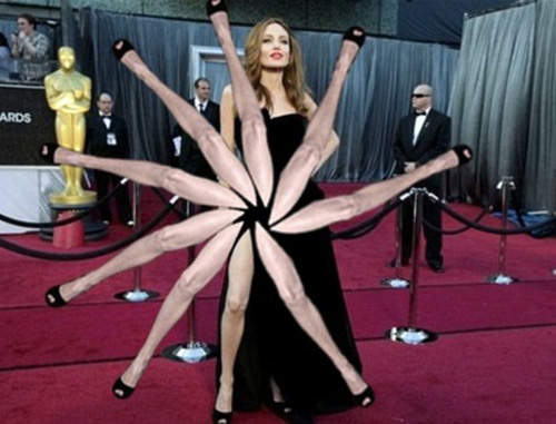 別再說豐唇了,安潔莉納裘莉的美腿正夯 別再說豐唇了,安潔莉納裘莉的美腿正夯