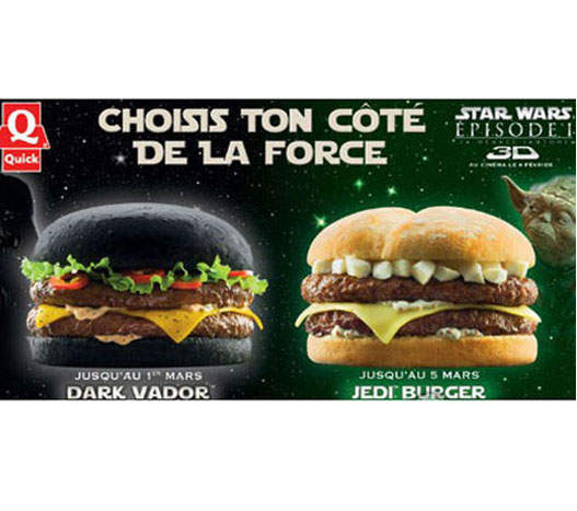 《星際大戰漢堡》竟然還有黑色的？！