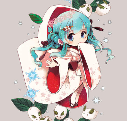 《2013年雪初音》公開 草莓大福白無垢miku軟綿綿好好吃♪ 《2013年雪初音》公開 草莓大福白無垢miku軟綿綿好好吃♪