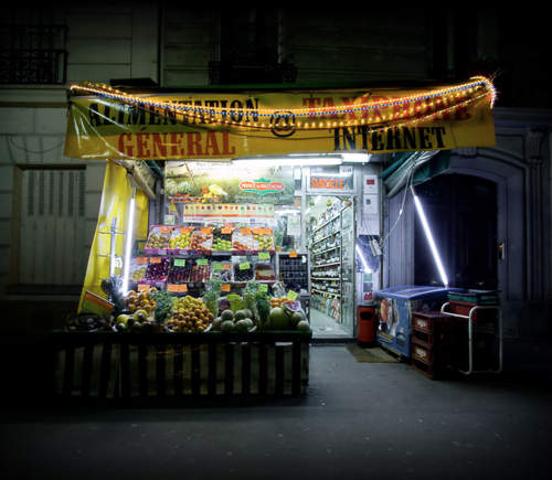 城市綠洲 巴黎寂靜又安詳的夜景攝影 城市綠洲 巴黎寂靜又安詳的夜景攝影