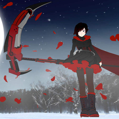 「RWBY」首支影片上線 染上紅色薔薇花瓣的鐮刀小紅帽 「RWBY」首支影片上線 染上紅色薔薇花瓣的鐮刀小紅帽