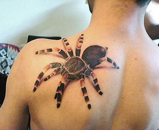 3D紋身 在路上看到我一定嚇死... 3D紋身 在路上看到我一定嚇死...