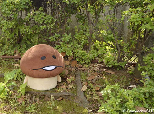 《蘑菇人方吉椅》誰捨得一屁股坐它頭上呢♥