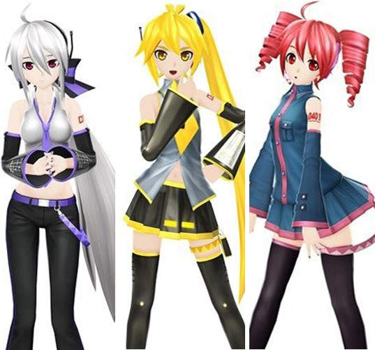 《初音未來-名伶計畫-f》亞北、弱音、重音 DLC追加 ♪ 《初音未來-名伶計畫-f》亞北、弱音、重音 DLC追加 ♪