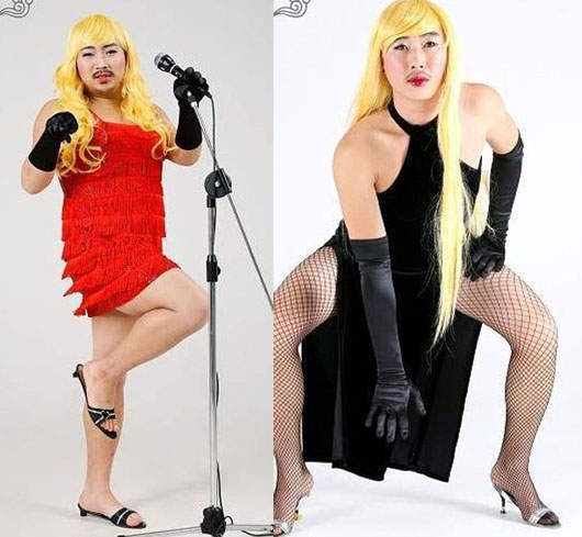 《搞怪網拍男》穿女洋裝的男模特兒...你會想買嗎?! 《搞怪網拍男》穿女洋裝的男模特兒...你會想買嗎?!