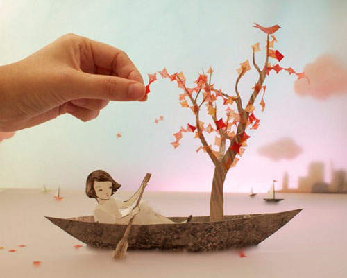 《3D童話紙雕》每個故事都在紙箱裡誕生 《3D童話紙雕》每個故事都在紙箱裡誕生