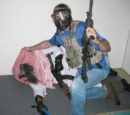 擊斃賓拉登 名場面重現的真人漆彈模擬遊戲