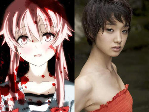 ﹝未來日記真人版﹞剛力彩芽演出我妻由乃! ﹝未來日記真人版﹞剛力彩芽演出我妻由乃!