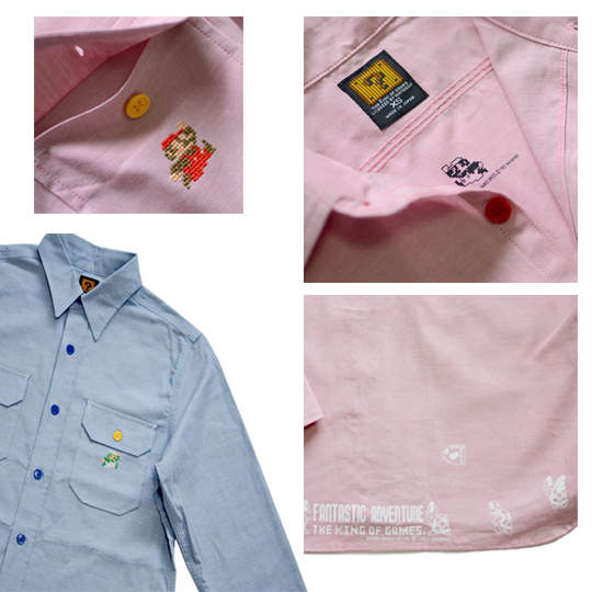 「超級瑪莉歐兄弟襯衫」  在路上會想搭訕穿這件衣服的人~ 「超級瑪莉歐兄弟襯衫」  在路上會想搭訕穿這件衣服的人~