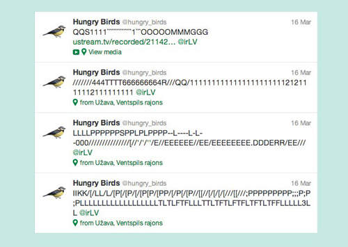 《鳥推特》真的是由鳥來寫推特唷.... 《鳥推特》真的是由鳥來寫推特唷....