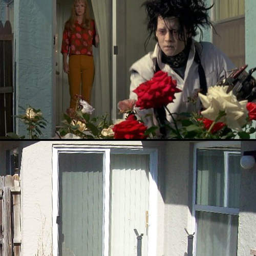 電影《剪刀手愛德華》場景的22年前當時VS 現在～