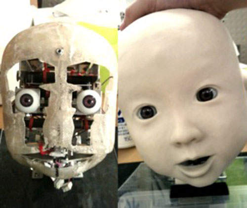 Affetto兒童機器人 超擬真小P孩表情呈現 Affetto兒童機器人 超擬真小P孩表情呈現