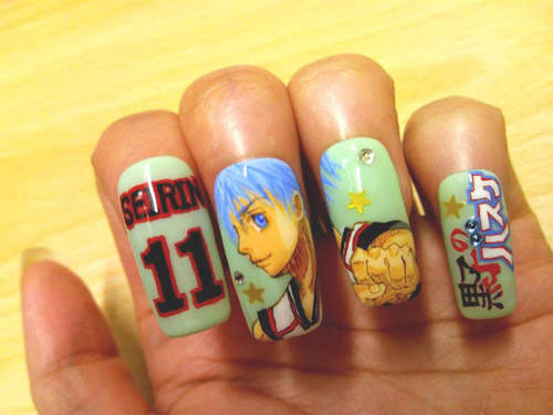 痛指甲彩繪 這可是女生的專利呦~ヾ(*´∀｀*)ﾉ